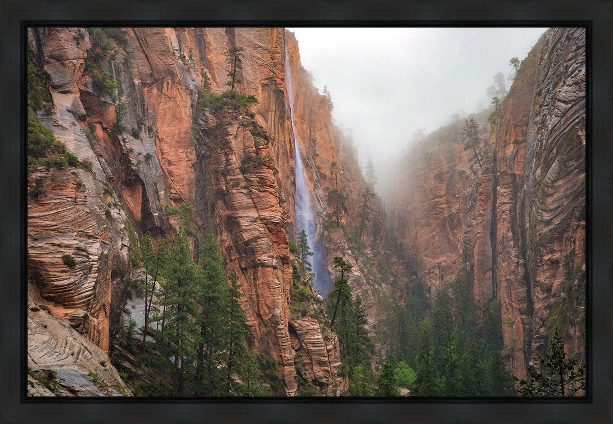 Refrigerator Canyon Waterfall, Zion National Park, Utah