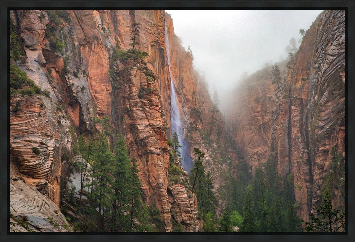 Refrigerator Canyon Waterfall, Zion National Park, Utah
