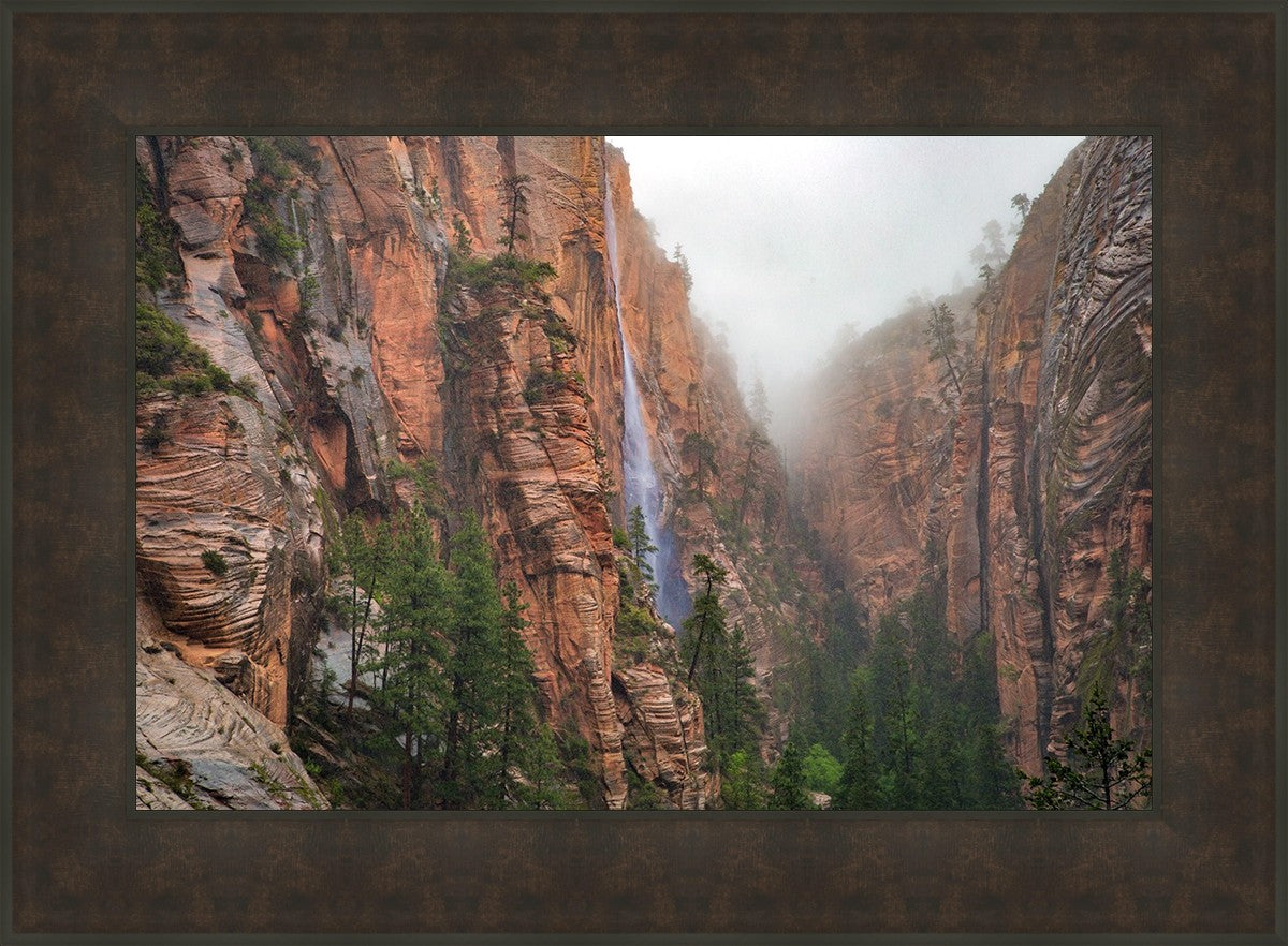 Refrigerator Canyon Waterfall, Zion National Park, Utah