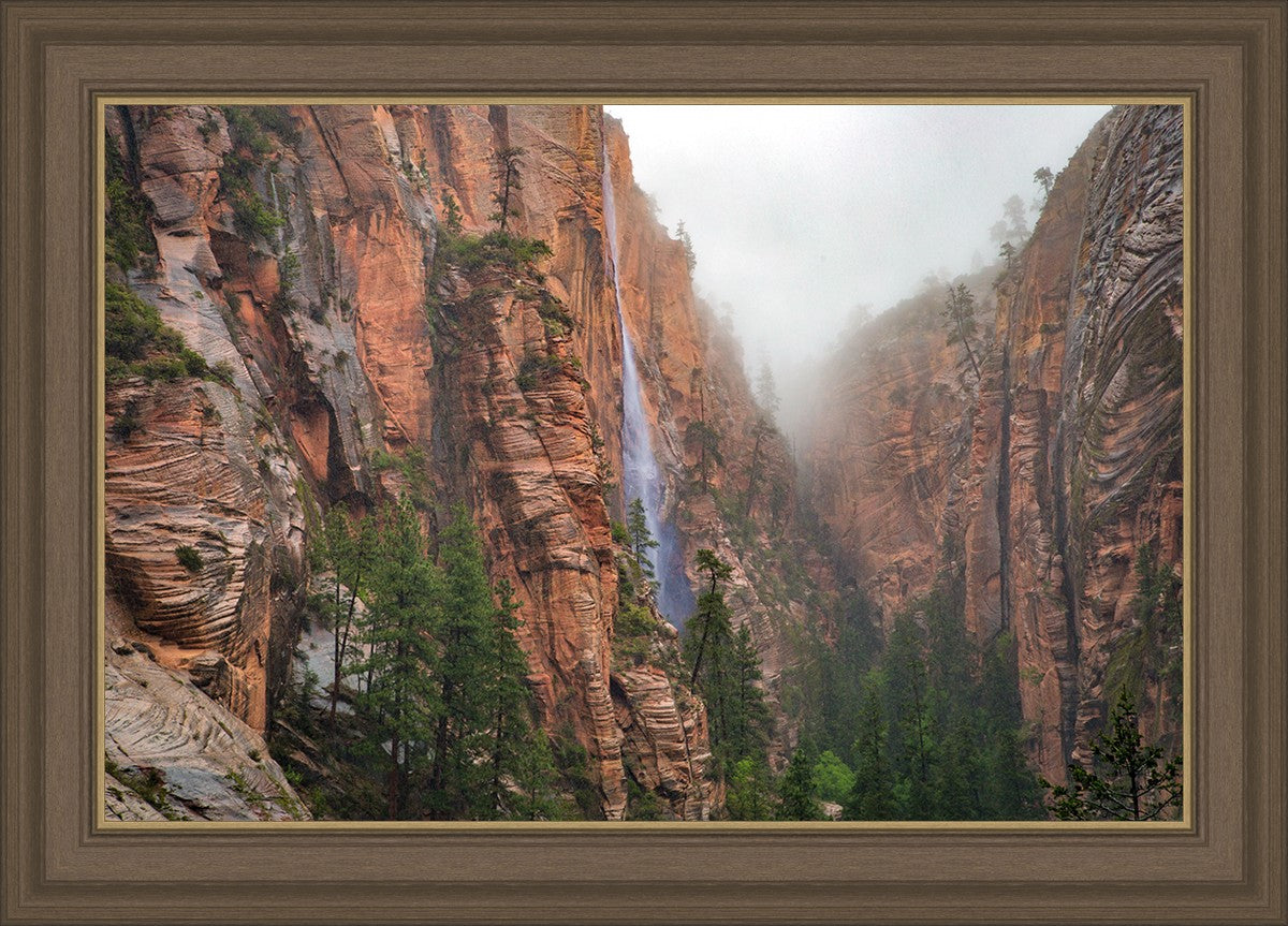 Refrigerator Canyon Waterfall, Zion National Park, Utah
