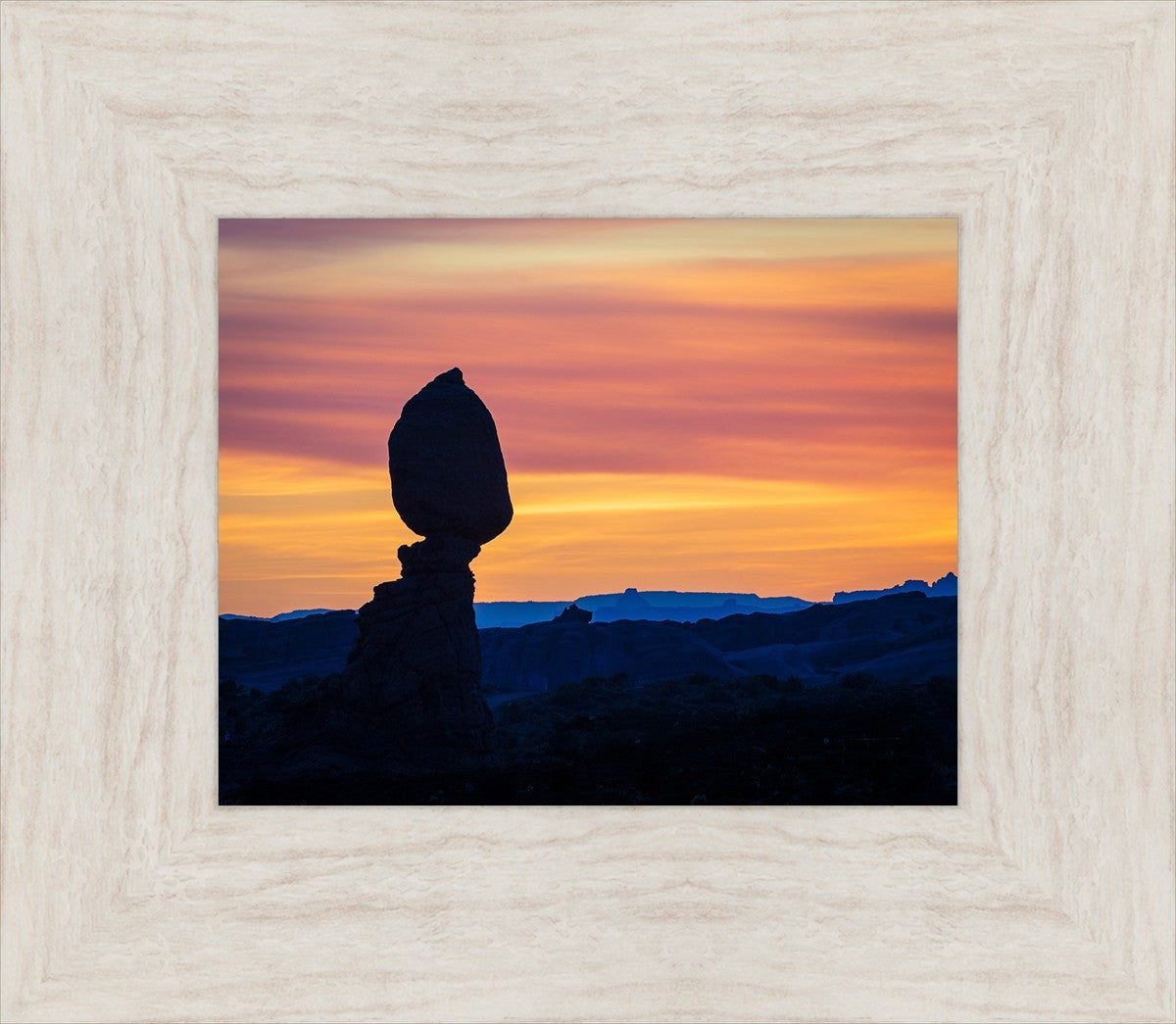 Balancing Rock at Sunset, Arches National Park, Utah
