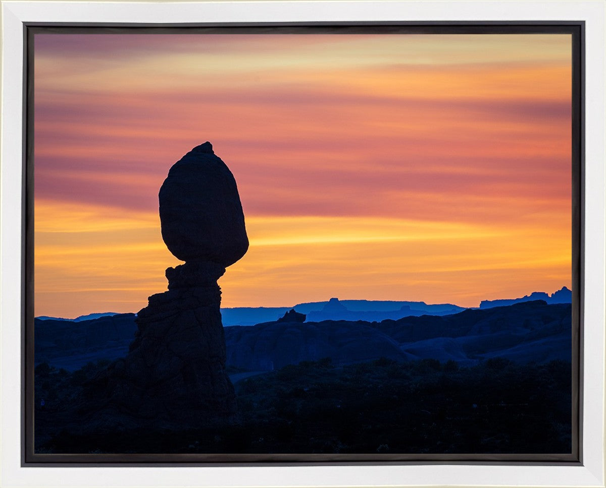 Balancing Rock at Sunset, Arches National Park, Utah