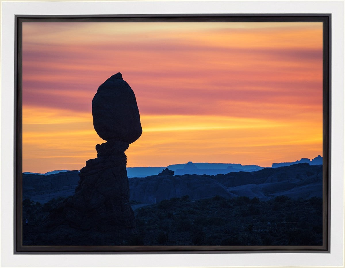 Balancing Rock at Sunset, Arches National Park, Utah