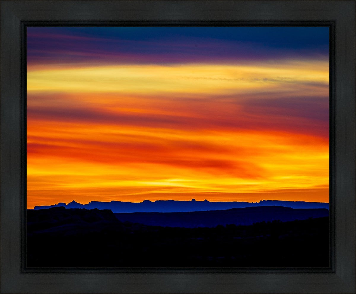 Desert Sunset, Arches National Park, Utah