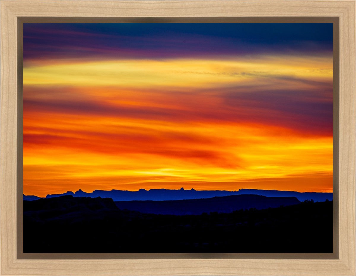 Desert Sunset, Arches National Park, Utah