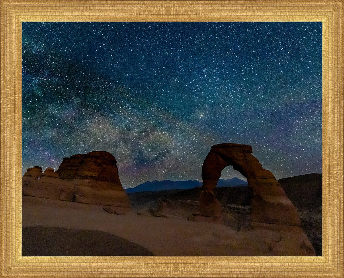 Milky Way Over Delicate Arch, Arches National Park, Utah