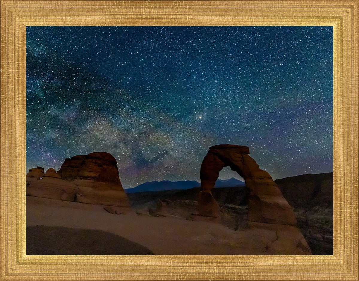 Milky Way Over Delicate Arch, Arches National Park, Utah