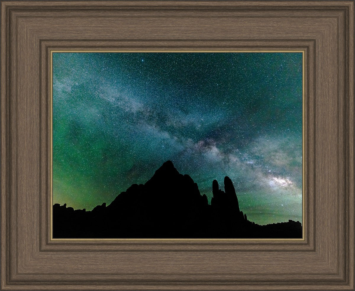 Milky Way Over the Sandstone Fins, Arches National Park, Utah