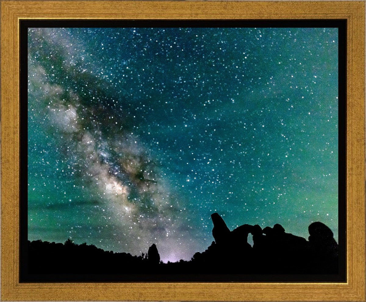 Milky Way Over the Turret, Arches National Park, Utah