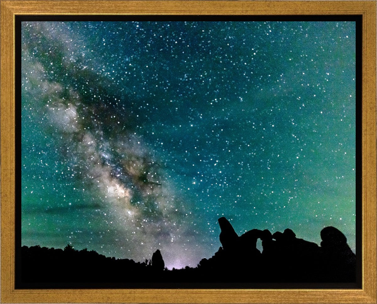 Milky Way Over the Turret, Arches National Park, Utah