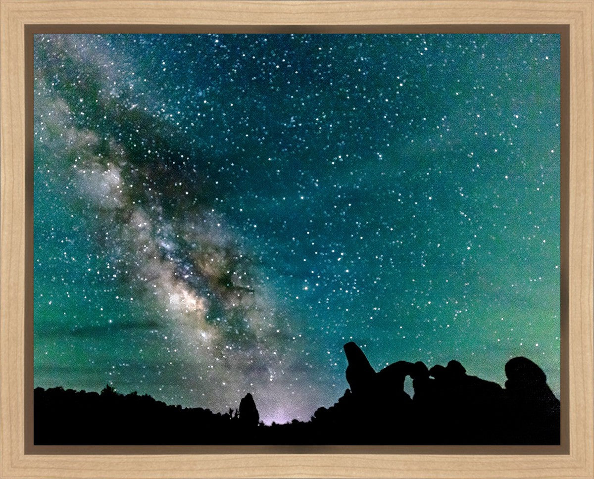 Milky Way Over the Turret, Arches National Park, Utah