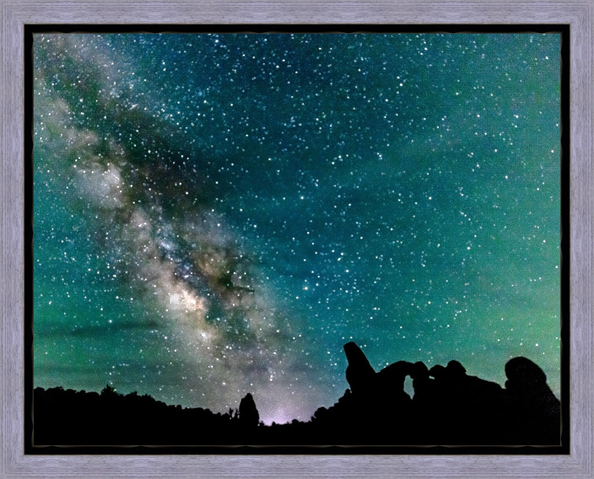 Milky Way Over the Turret, Arches National Park, Utah