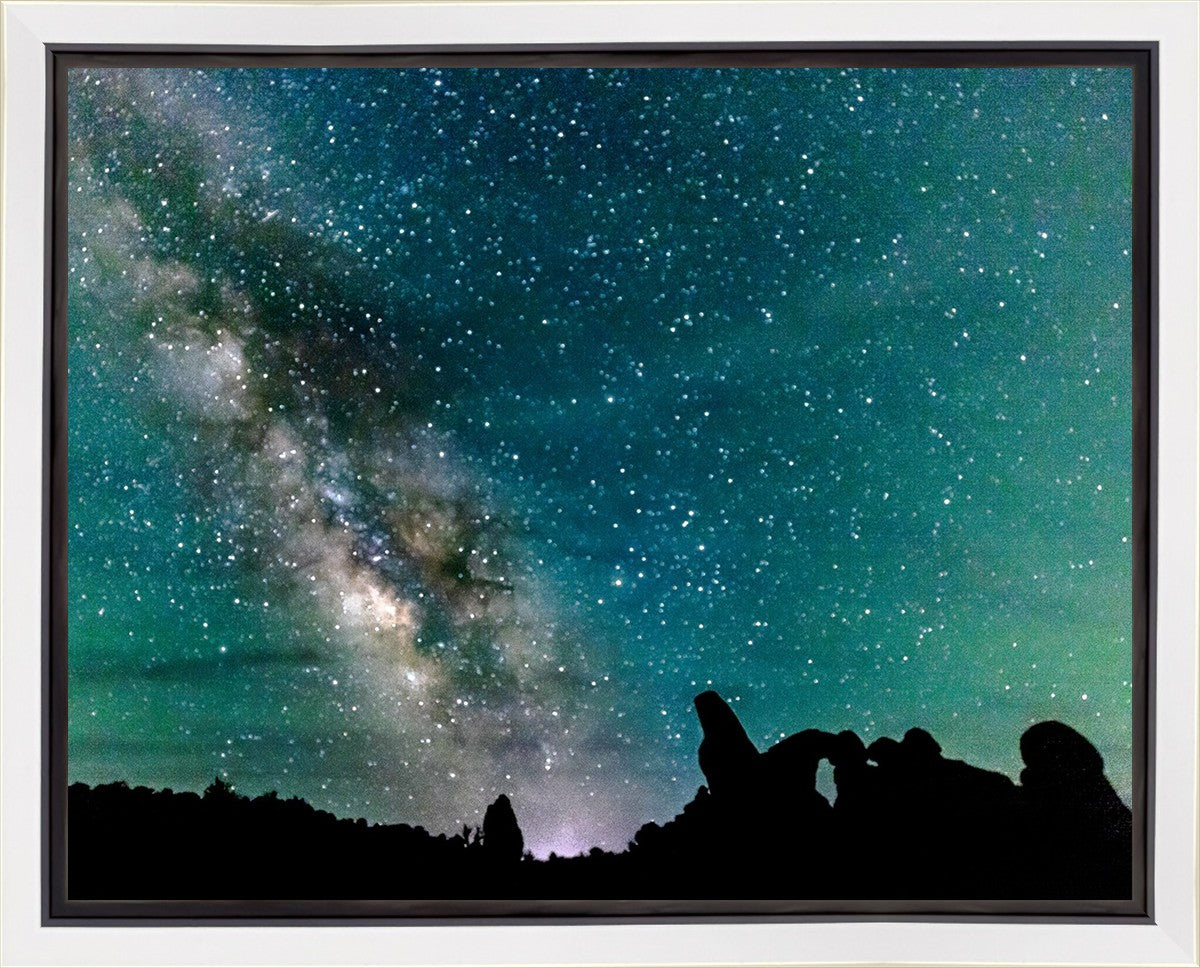 Milky Way Over the Turret, Arches National Park, Utah
