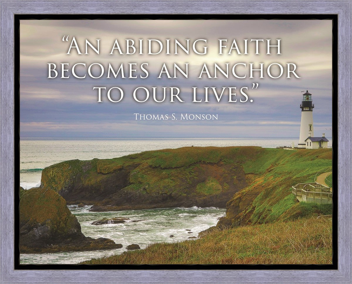Abiding Faith Motivisional  Poster