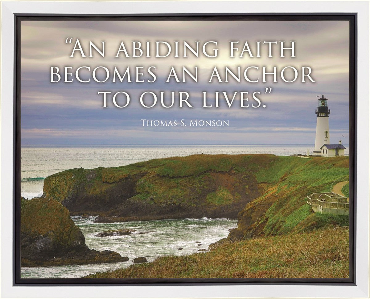 Abiding Faith Motivisional  Poster