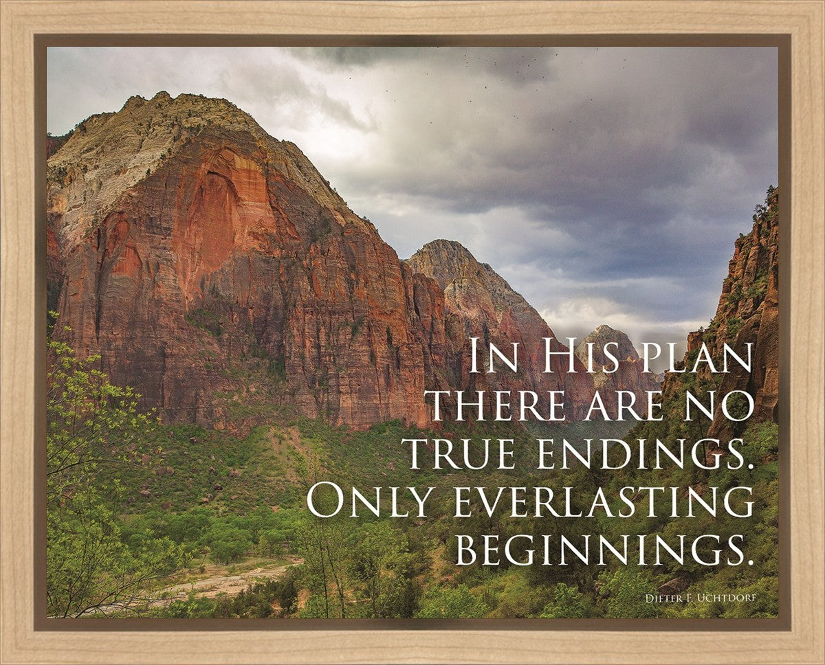 Everlasting Beginnings Motivisional Poster