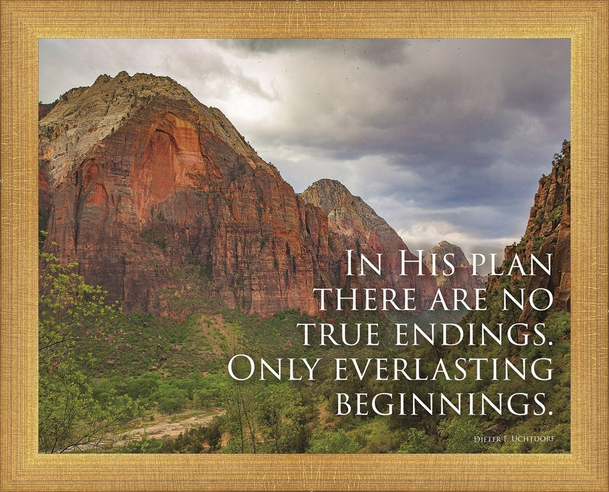 Everlasting Beginnings Motivisional Poster