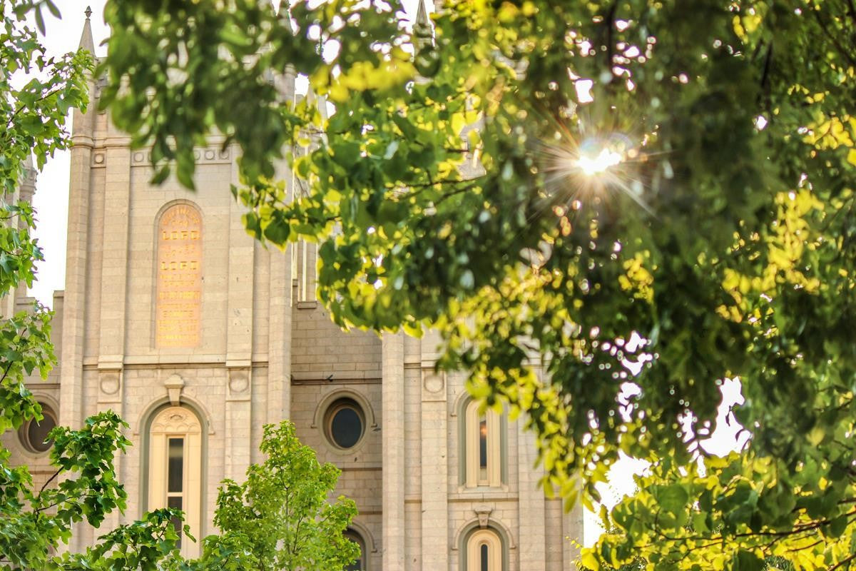 Salt Lake Brilliant Light Gallery Wrap