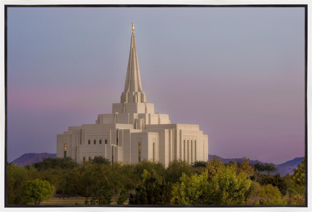 Gilbert Temple Desert Beacon Gallery Wrap