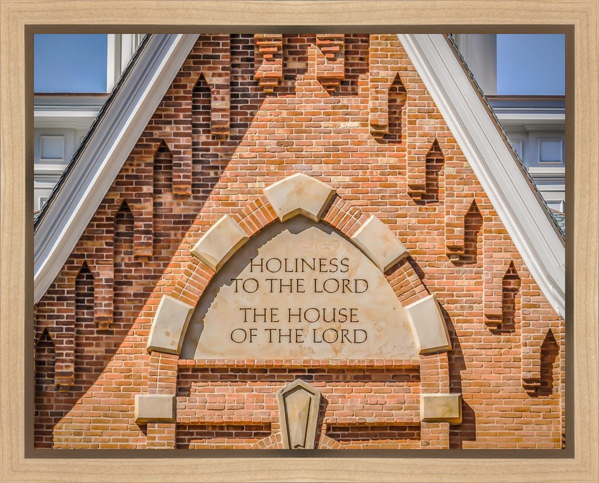 Provo City Center Temple Bearing All Things Gallery Wrap