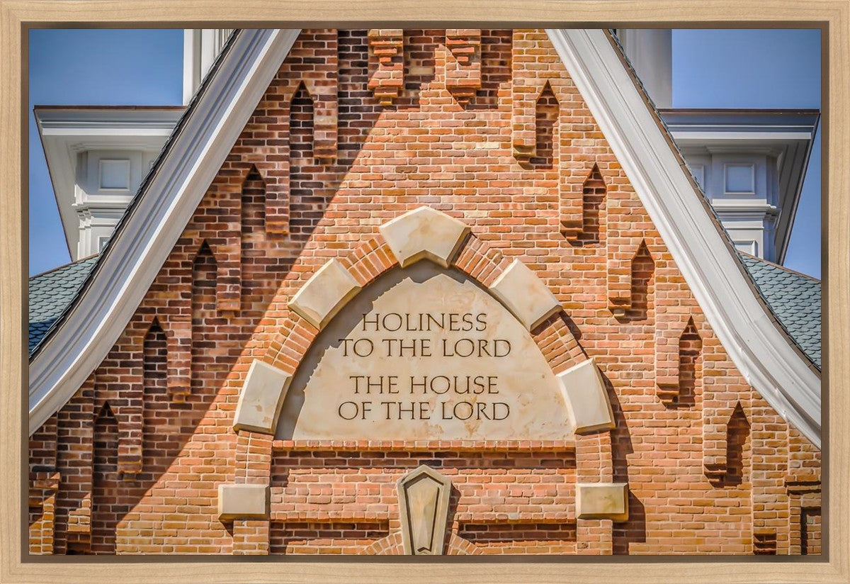 Provo City Center Temple Bearing All Things Gallery Wrap