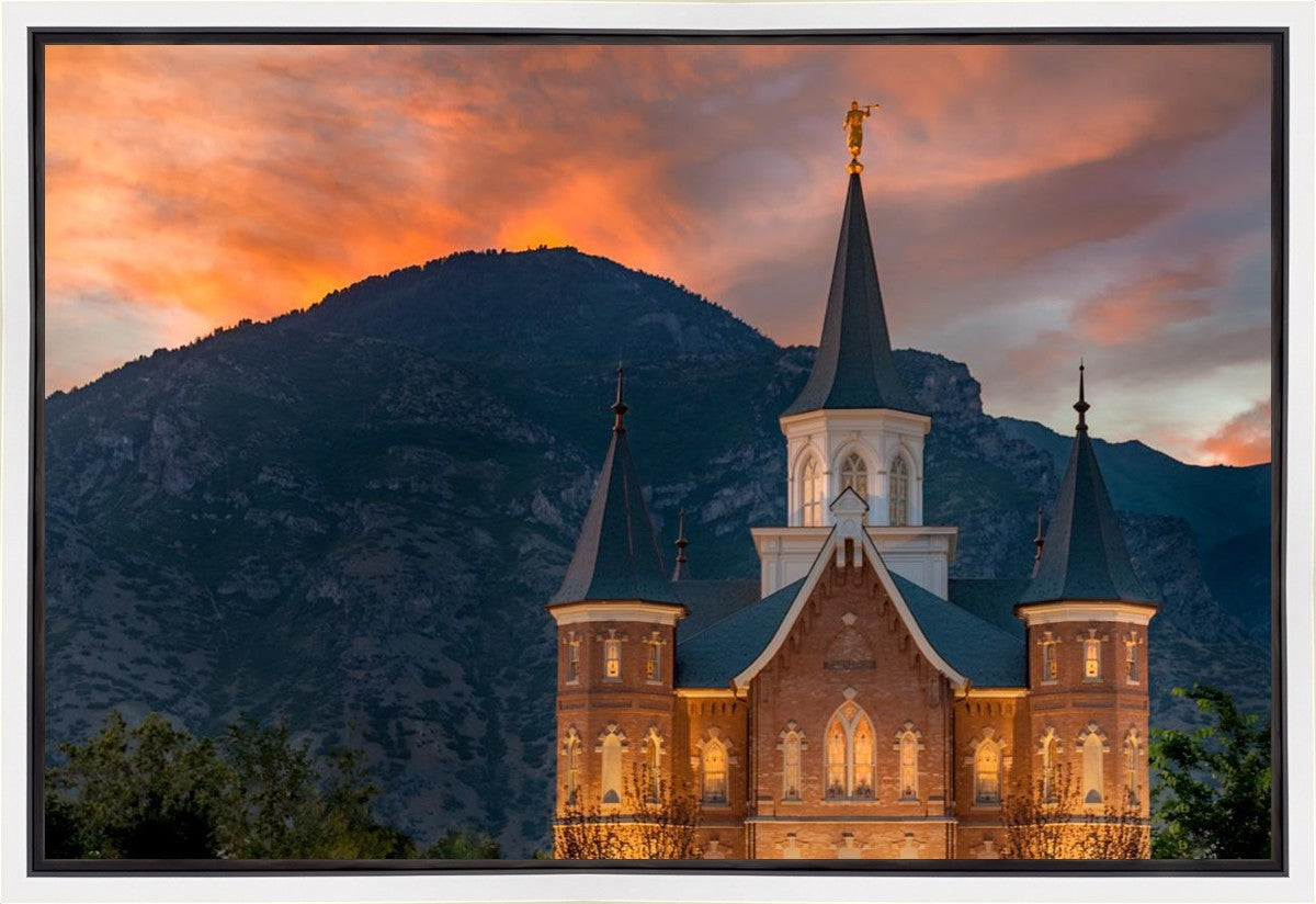 Provo City Center Temple Voices From The Dust Gallery Wrap