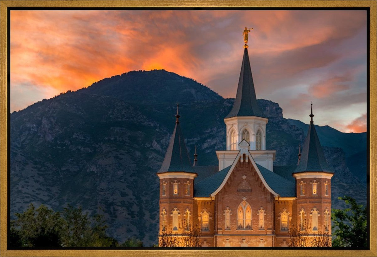 Provo City Center Temple Voices From The Dust Gallery Wrap