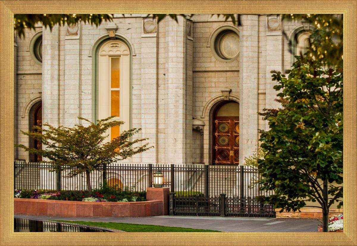Salt Lake City Temple Inner Glow