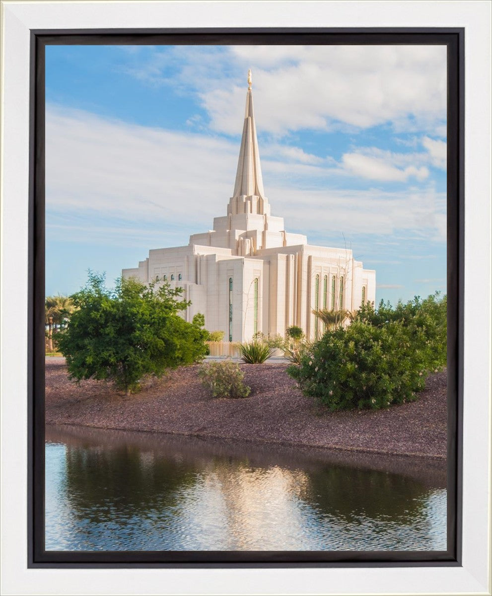 Gilbert Temple Late Afternoon Gallery Wrap