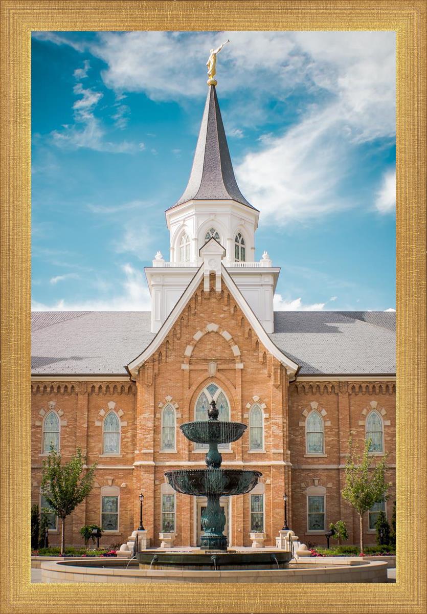 Provo City Center Temple Living and Flowing Waters