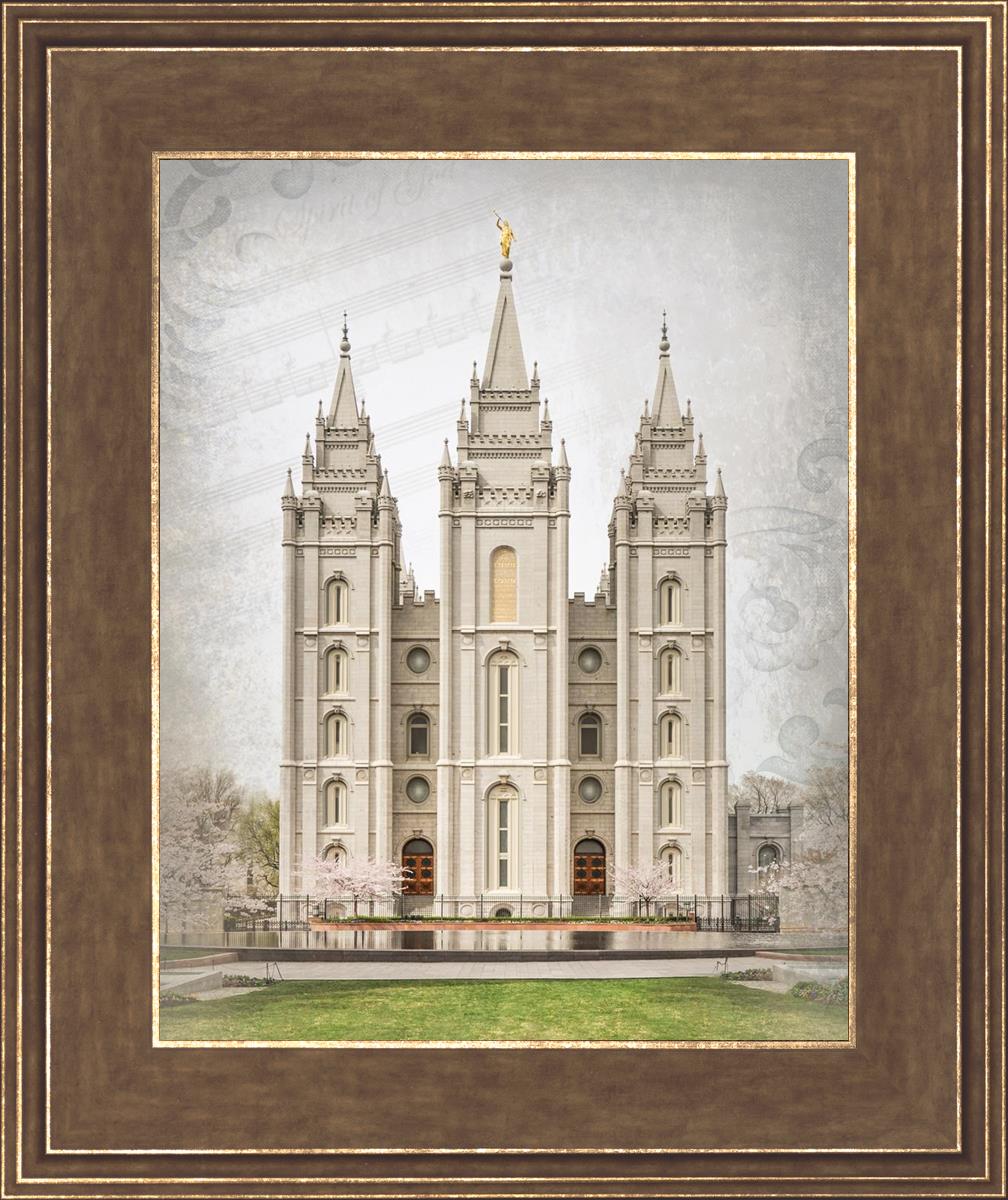 Salt Lake City Temple The Spirit Of God