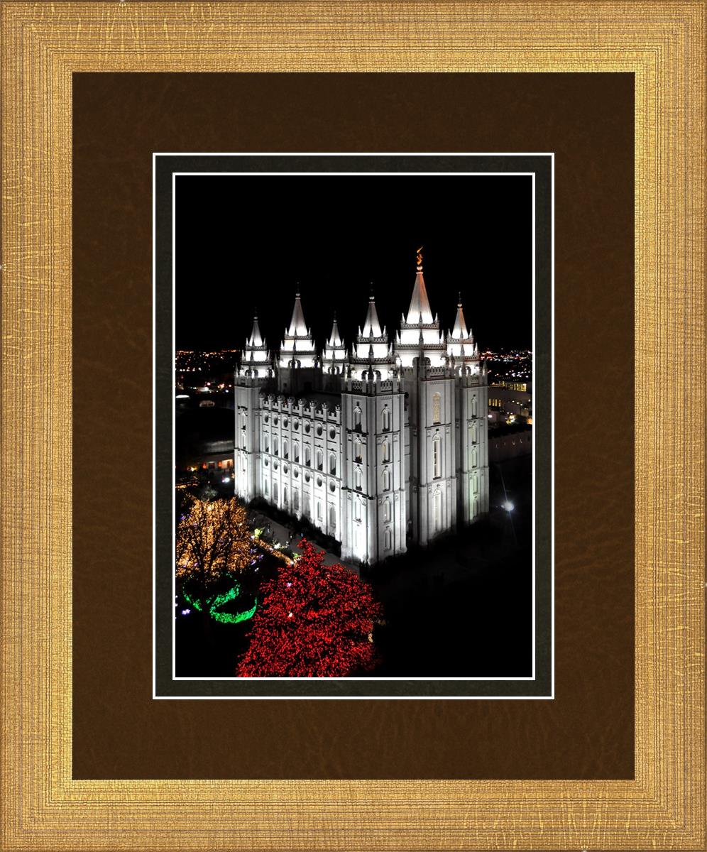 Salt Lake City Temple Wondrous Perspective