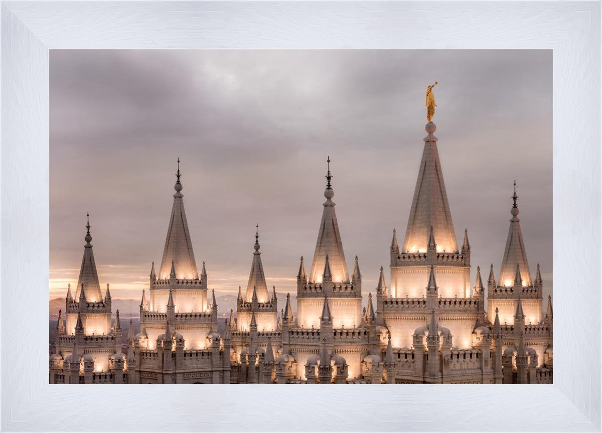 Salt Lake City Temple Rising Ramparts