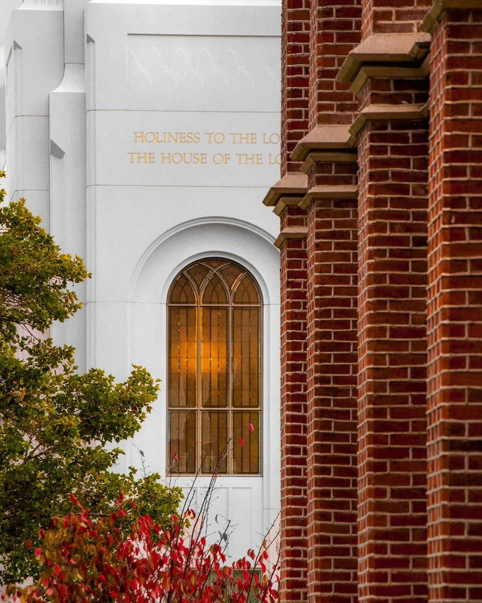 Brigham City Sacred Walls Gallery Wrap