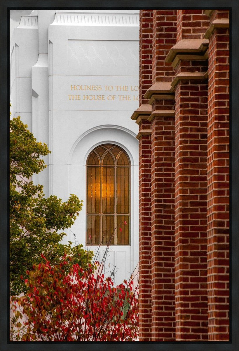 Brigham City Sacred Walls Gallery Wrap