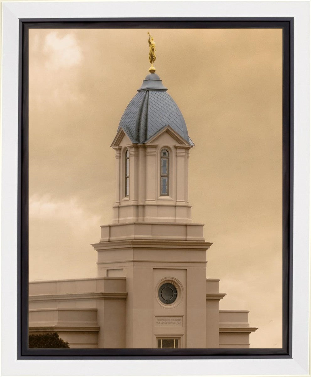 Cedar City Golden Sunshine Vertical Gallery Wrap
