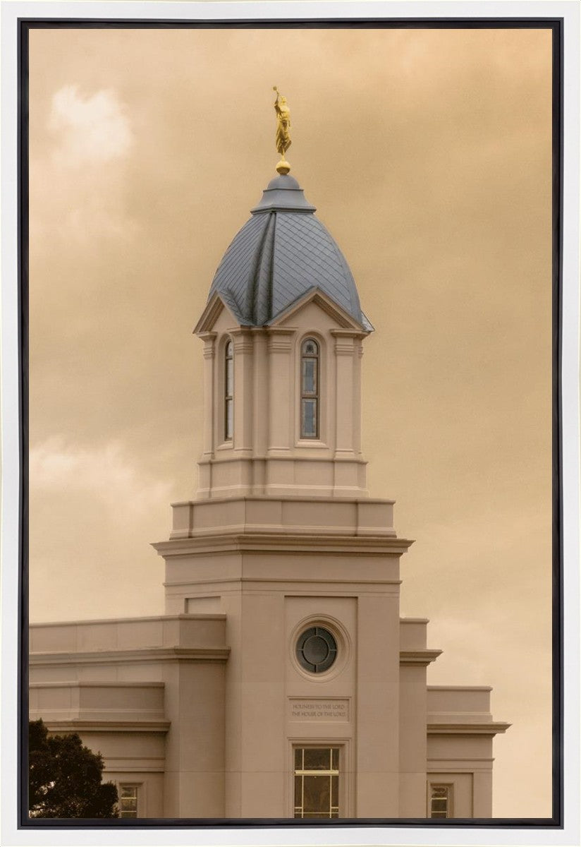 Cedar City Golden Sunshine Vertical Gallery Wrap