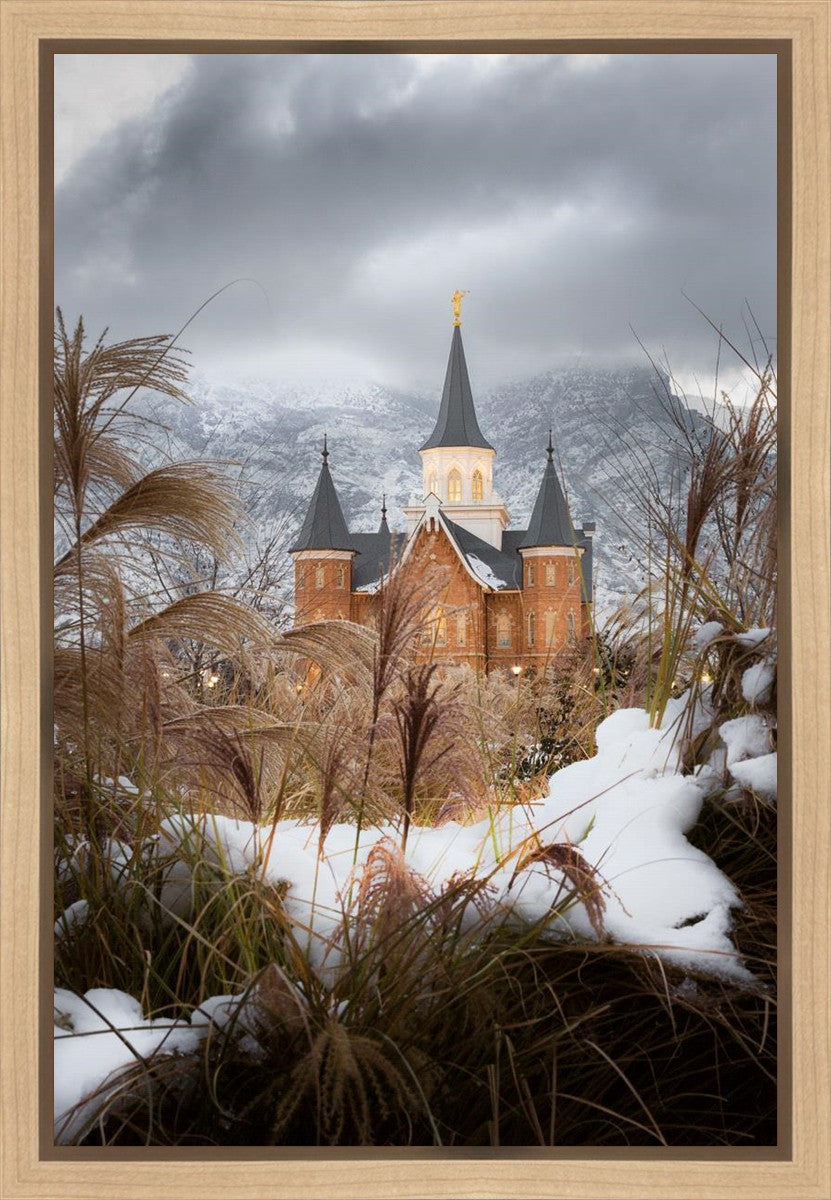 Provo City Center Winter Warmth Gallery Wrap