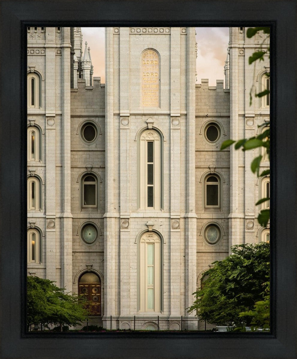 Salt Lake The Morning Breaks Gallery Wrap