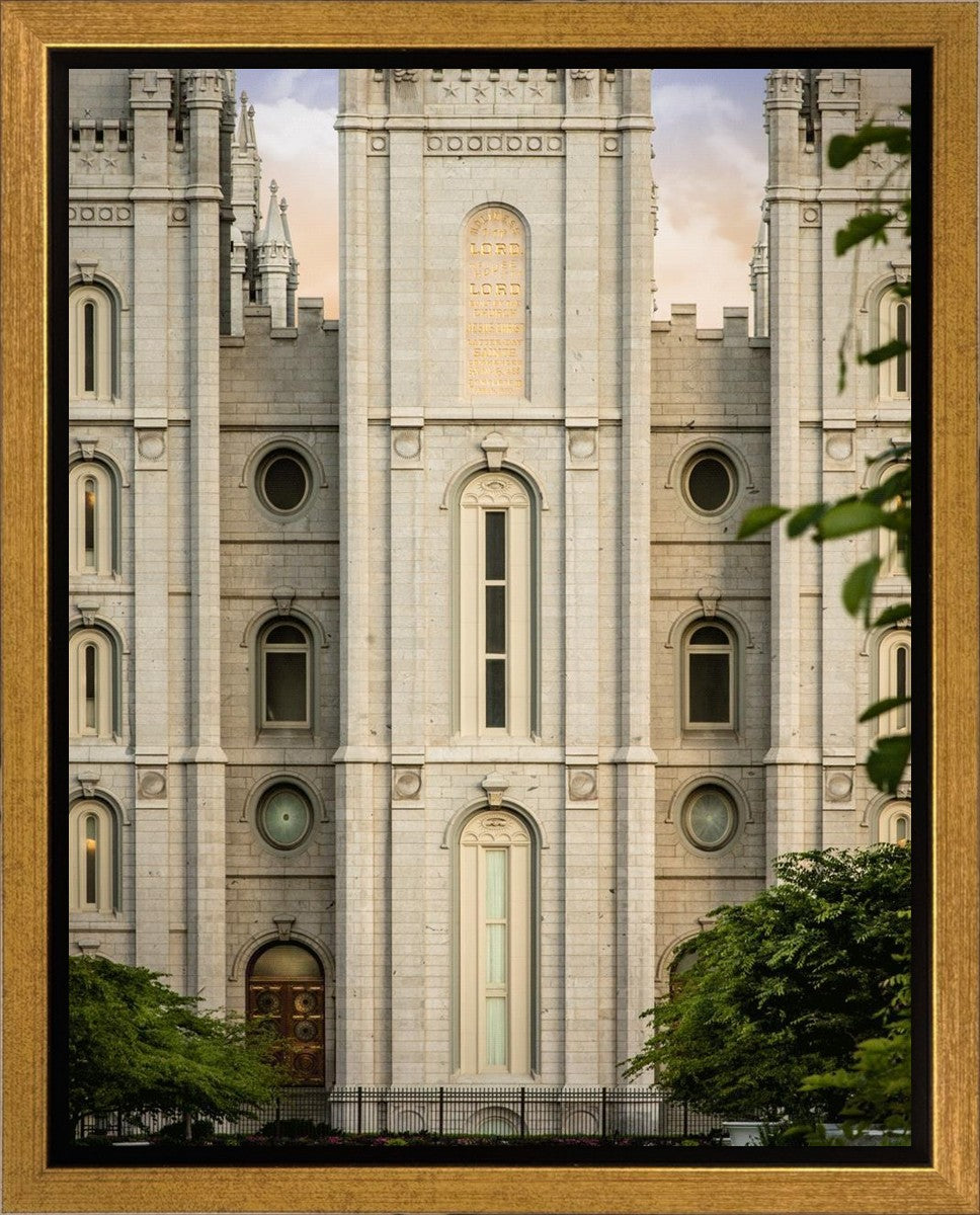 Salt Lake The Morning Breaks Gallery Wrap