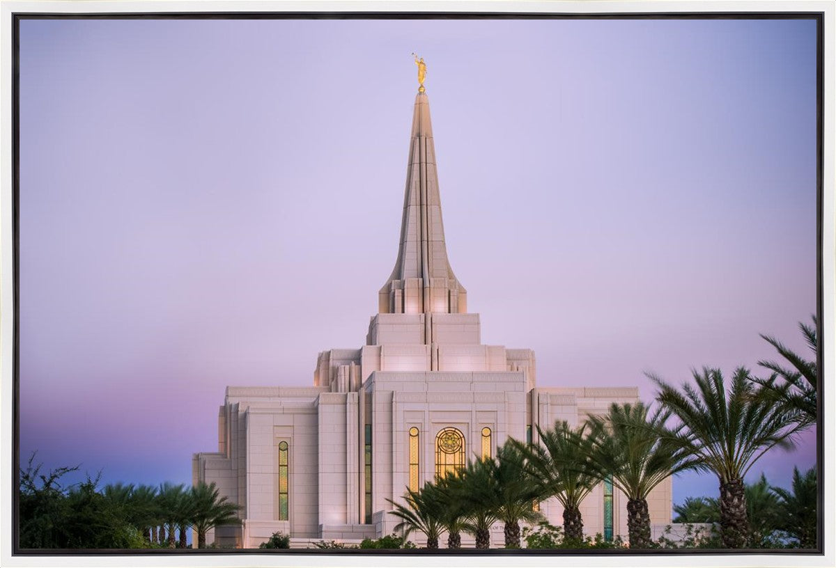 Gilbert Temple The Light Draweth Us To Him Gallery Wrap