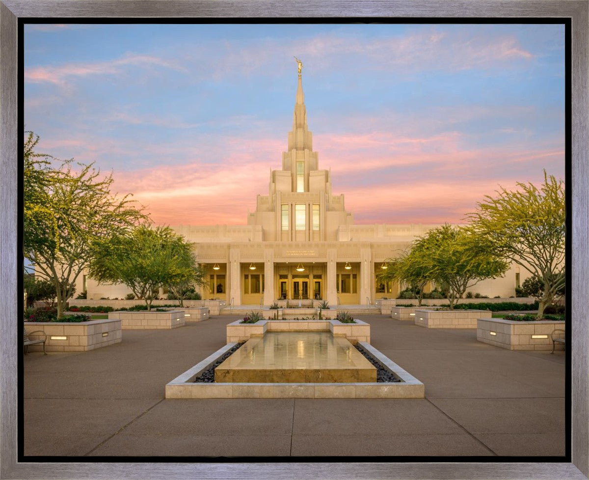 Phoenix Temple And We Shall See Him Gallery Wrap