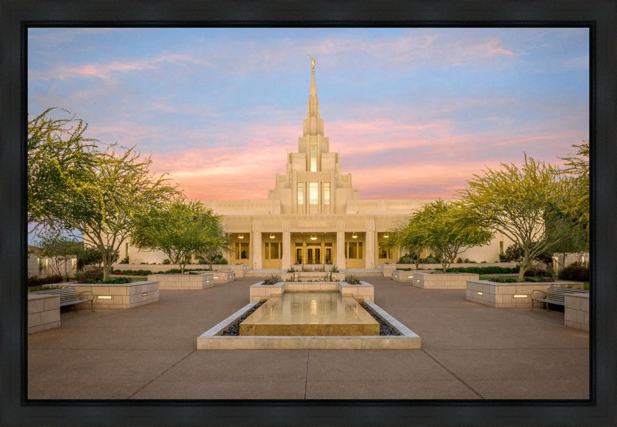 Phoenix Temple And We Shall See Him Gallery Wrap
