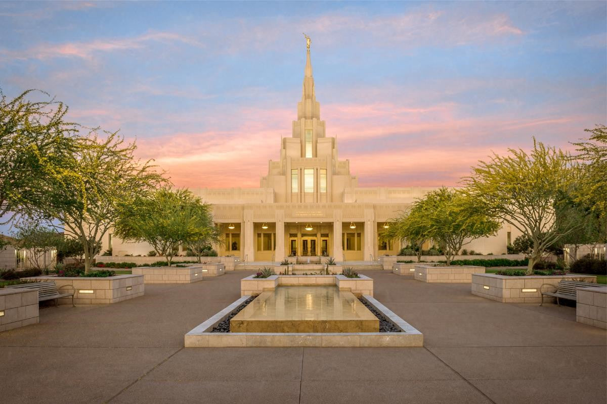 Phoenix Temple And We Shall See Him Gallery Wrap