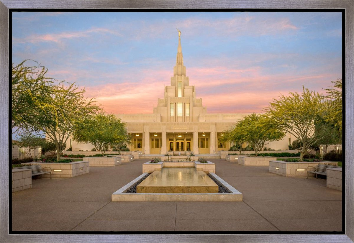 Phoenix Temple And We Shall See Him Gallery Wrap