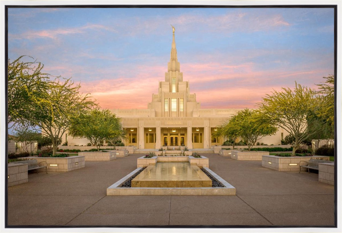 Phoenix Temple And We Shall See Him Gallery Wrap
