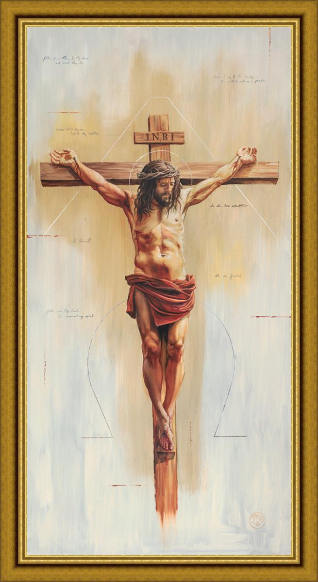 Ultimate Sacrifice: The Crucifixion Large Wall Art