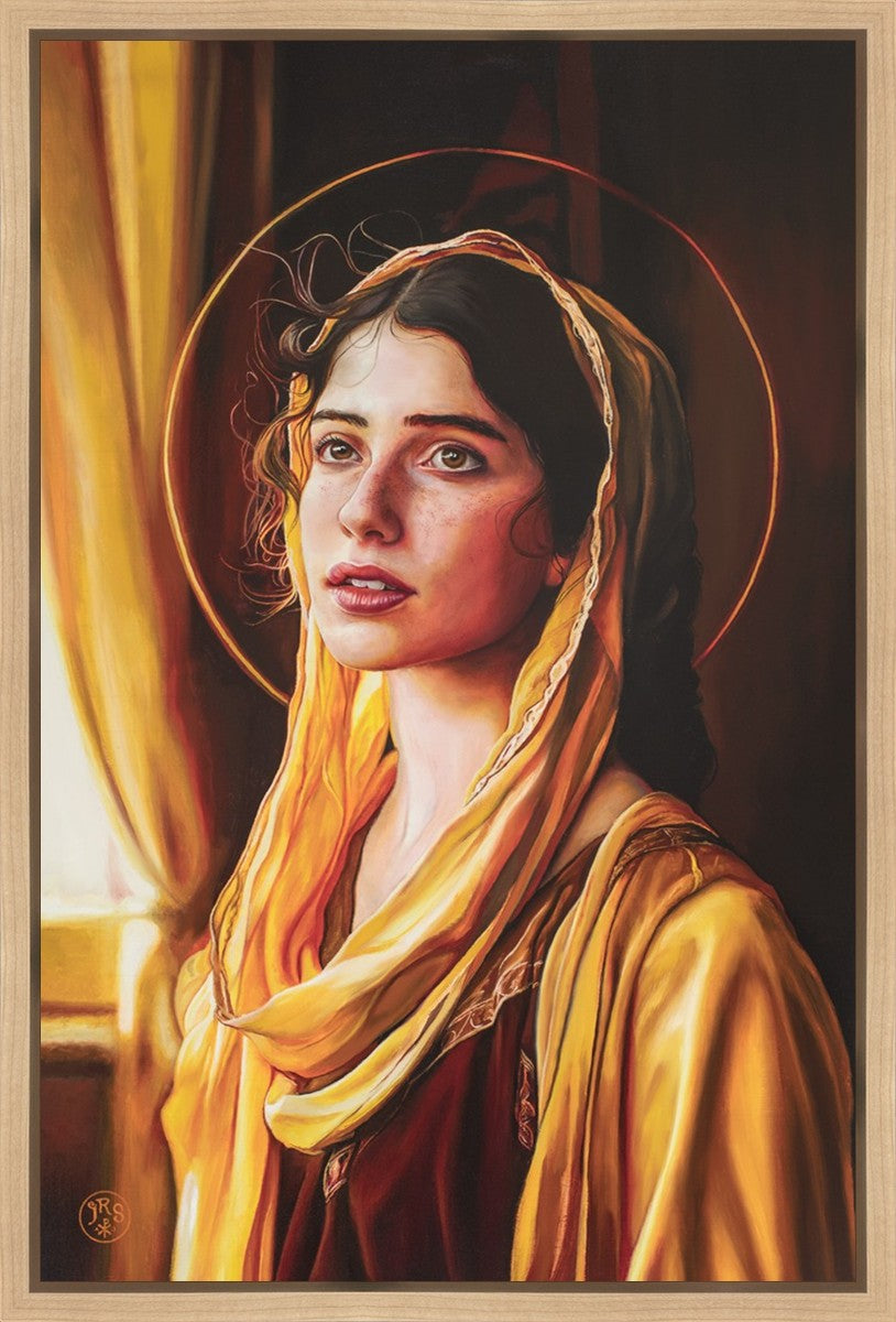 Illuminated by Grace, Portrait of the Madeleine Gallery Wrap