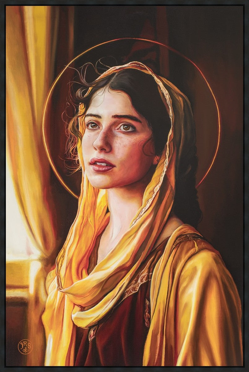 Illuminated by Grace, Portrait of the Madeleine Large Wall Art Gallery Wrap