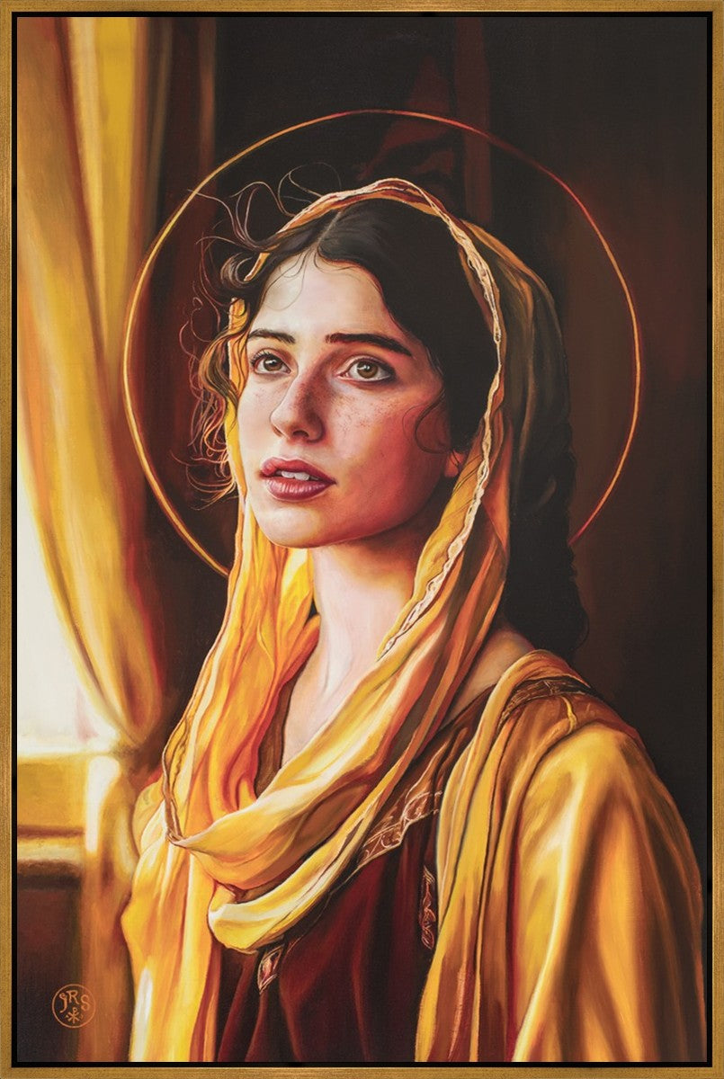 Illuminated by Grace, Portrait of the Madeleine Large Wall Art Gallery Wrap